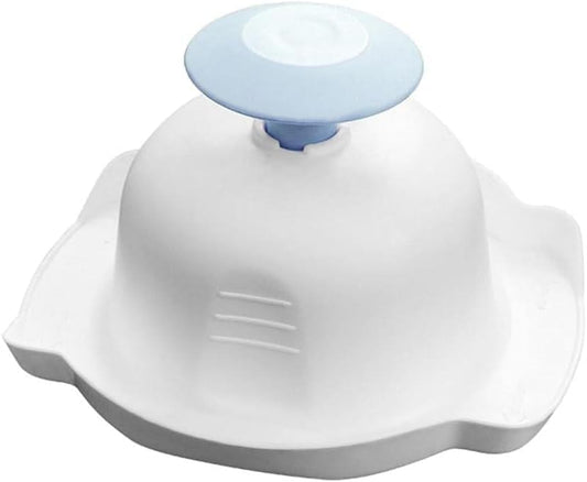 Blue Food Safety Holder for Mandolin Slicer or Grater,Finger Anti-Cut Protectors for Vegetable Grater, Food Slicer Cutter Finger Guard for Mandoline Cutting,Kitchen Utensils and Gadgets