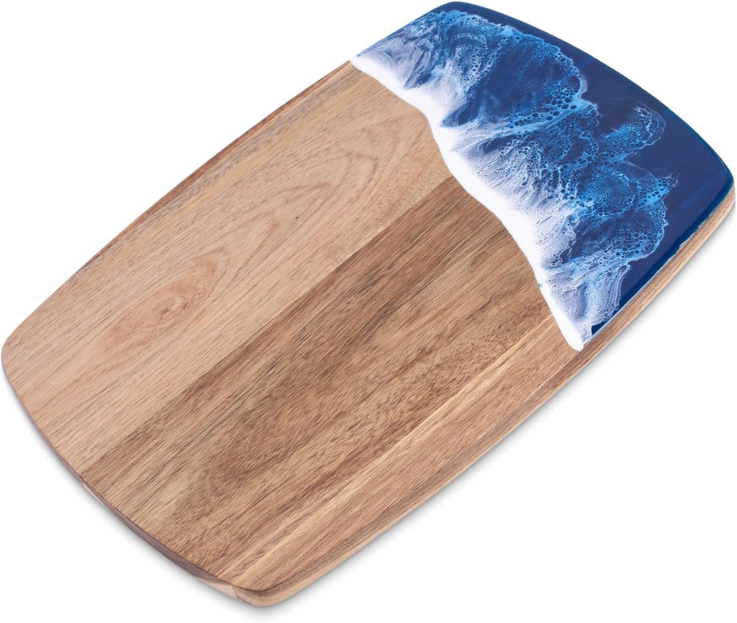 Ocean Charcuterie board: Resin Cutting Board, handmade board for Fruit Cheese and meat, Vegetable, Kitchen, Gift