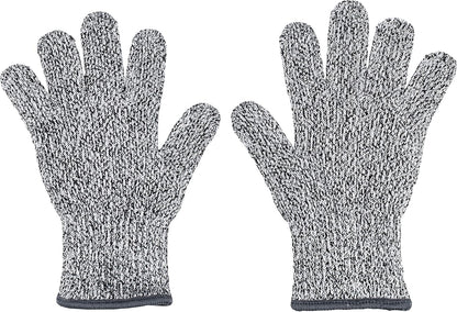 Mesh Cutting Gloves, Level-5 Cut and Abrasion Protection with Flexible Grip and Comfortable Fit, 1 Pair
