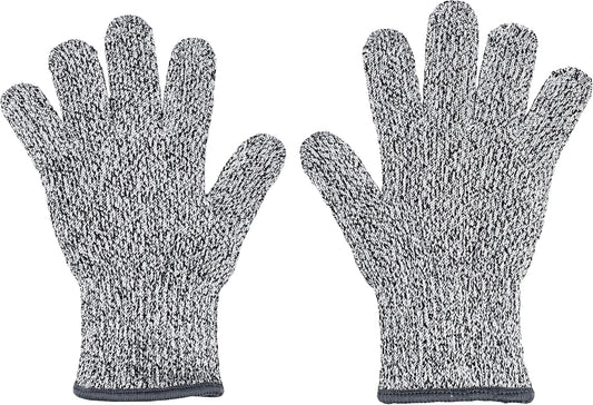 Mesh Cutting Gloves, Level-5 Cut and Abrasion Protection with Flexible Grip and Comfortable Fit, 1 Pair