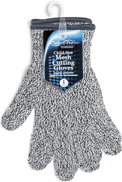 Mesh Cutting Gloves, Level-5 Cut and Abrasion Protection with Flexible Grip and Comfortable Fit, 1 Pair