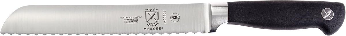 Genesis 7-Piece Forged Steak Knife Set, Steel/Black