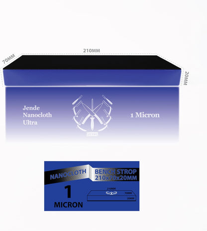 Nanocloth 1 Micron Knife Strop 210x70mm(unloaded)-Premium Ultra bench knife Strop for Diamond Emulsions