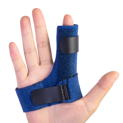 Finger Brace, Trigger Finger Splint for Index Middle Ring Pinky Finger Arthritis Pain, Tendon Injury, Broken Mallet Finger Stabilizer Supports for Dislocated Knuckle Immobilizer Wrap,Black