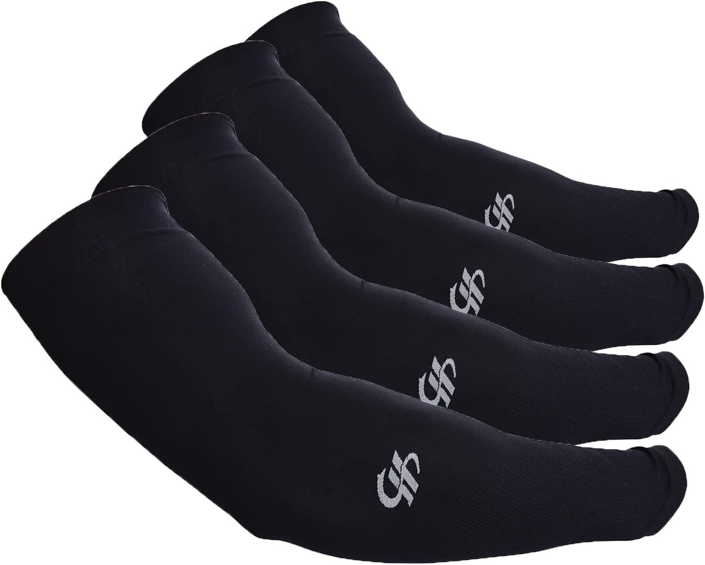 Arm Sleeves UV Sun Protection Cooling UPF 50+ 4-Pairs for Men Women Cycling, Golf, Outdoor Sports