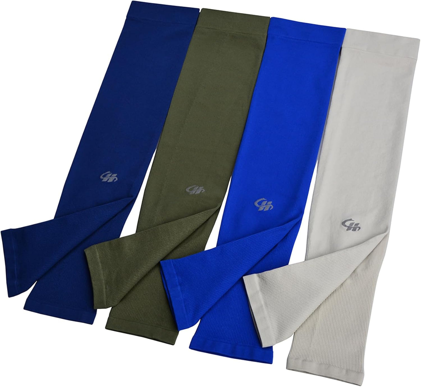 Arm Sleeves UV Sun Protection Cooling UPF 50+ 4-Pairs for Men Women Cycling, Golf, Outdoor Sports