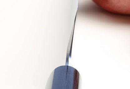 Yoshihiro Shiroko High Carbon Steel Kasumi Edo Usuba Vegetable Japanese Chef's Knife (7.5'' (195mm), Magnolia Handle)