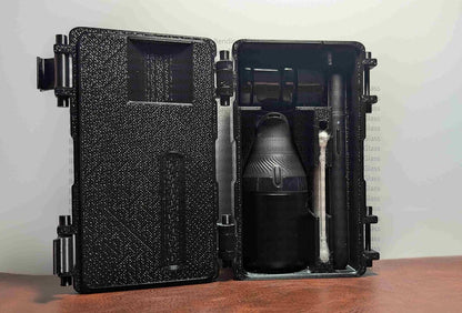 Travel Case for Puffco Proxy Core by Bending Glass – Compact Storage for Hot Knife, Q-Tips & Stash Jars