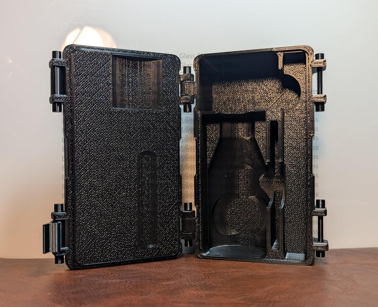 Travel Case for Puffco Proxy Core by Bending Glass – Compact Storage for Hot Knife, Q-Tips & Stash Jars
