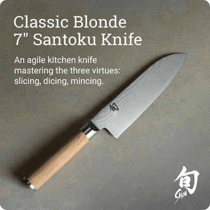 Classic Blonde 7" Santoku Knife