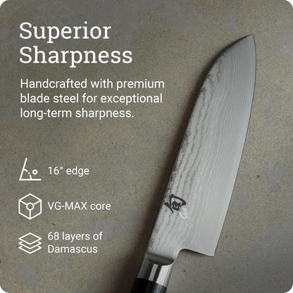 Classic Blonde 7" Santoku Knife