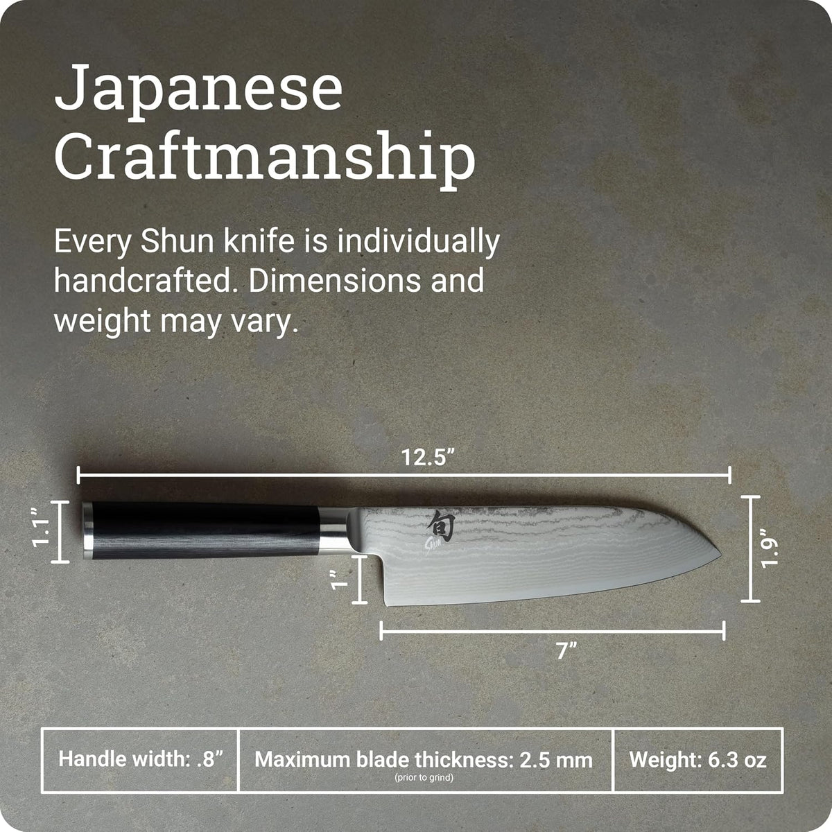 Classic Blonde 7" Santoku Knife