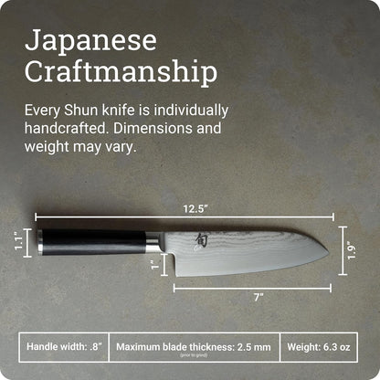 Classic Blonde 7" Santoku Knife