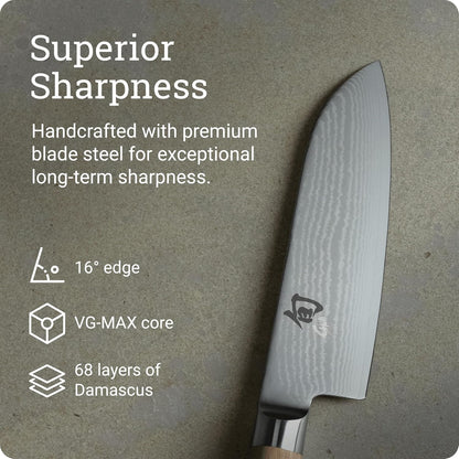 Classic Blonde 7" Santoku Knife