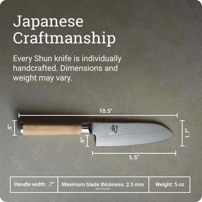 Classic Blonde 7" Santoku Knife