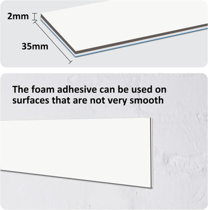 Adhesive Metal Strips for Magnets (1.4" x 10 ft), Metal Tape Self Adhesive for Magnets, Ferrous Tape Metal Tape Self Adhesive
