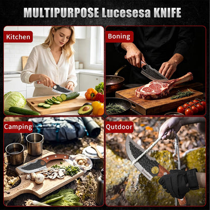 8" Bread Knife, Tomato Knife, Multifunction Serrated Bread Knife Ultra Sharp Offset, Steel Handle Shark-Inspired Ergonomic Stainless for Homemade Bread, Bagels, Sourdough, Vegetables, Fruits