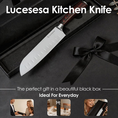 8" Bread Knife, Tomato Knife, Multifunction Serrated Bread Knife Ultra Sharp Offset, Steel Handle Shark-Inspired Ergonomic Stainless for Homemade Bread, Bagels, Sourdough, Vegetables, Fruits