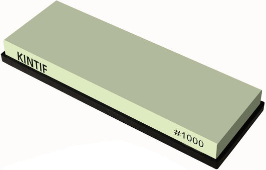 diamond Sharpening Stone Whetstone #1000, Mixed abrasive SiC，Fast Cutting, Ideal for Hard Metals, Great Feedback
