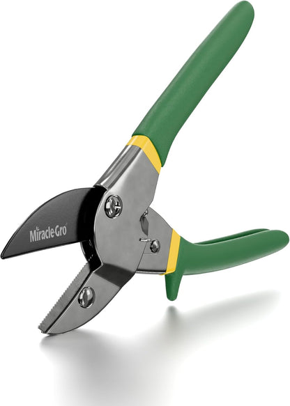 Straight Tip Floral Shears - Lightweight Gardening Scissors - Hand Pruner Pruning Shear for Flowers, Herbs, Roses and Indoor Plants