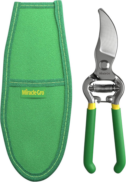 Straight Tip Floral Shears - Lightweight Gardening Scissors - Hand Pruner Pruning Shear for Flowers, Herbs, Roses and Indoor Plants