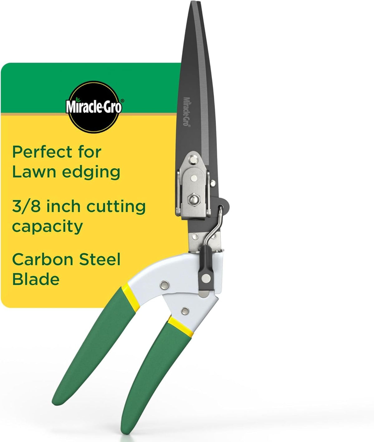 Straight Tip Floral Shears - Lightweight Gardening Scissors - Hand Pruner Pruning Shear for Flowers, Herbs, Roses and Indoor Plants
