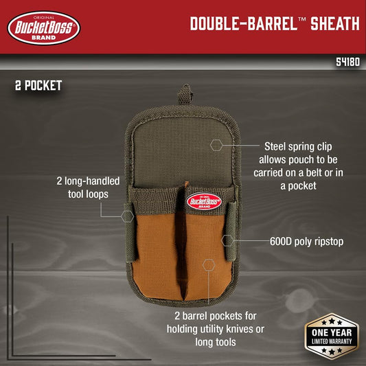 Double-Barrel Sheath, Pouches - Original Series (54180), Brown