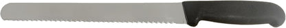 Columbia Cutlery 12 Piece Knife Set for Commercial Kitchens - Assorted Chef, Bread, Slicer, Boning, Butcher, Cimiters - Professional Restaurant Knives, Black