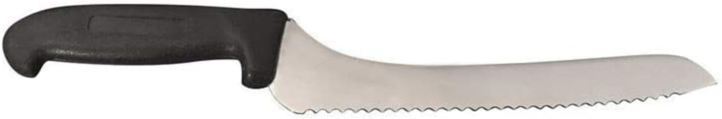 Columbia Cutlery 12 Piece Knife Set for Commercial Kitchens - Assorted Chef, Bread, Slicer, Boning, Butcher, Cimiters - Professional Restaurant Knives, Black