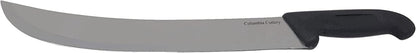 Columbia Cutlery 12 Piece Knife Set for Commercial Kitchens - Assorted Chef, Bread, Slicer, Boning, Butcher, Cimiters - Professional Restaurant Knives, Black