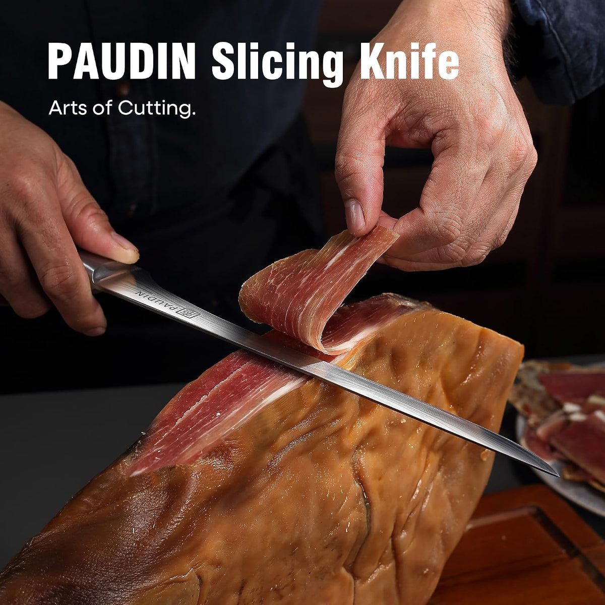 Ham Slicing Knife,10 Inch Carving Knife for Meat Cutting