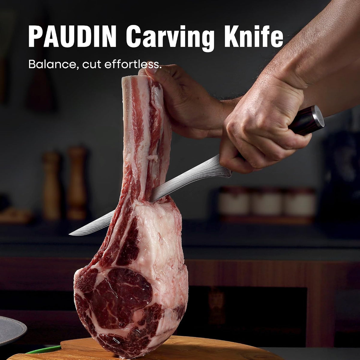 Ham Slicing Knife,10 Inch Carving Knife for Meat Cutting