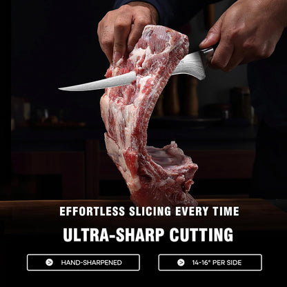 Ham Slicing Knife,10 Inch Carving Knife for Meat Cutting