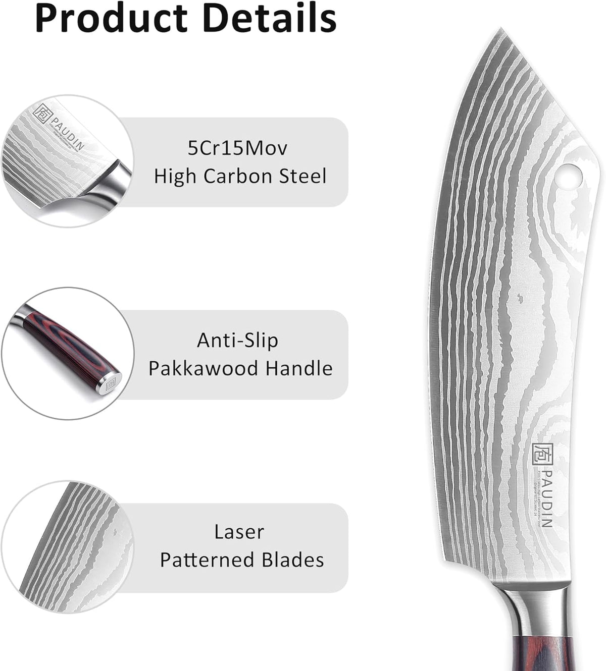 Ham Slicing Knife,10 Inch Carving Knife for Meat Cutting