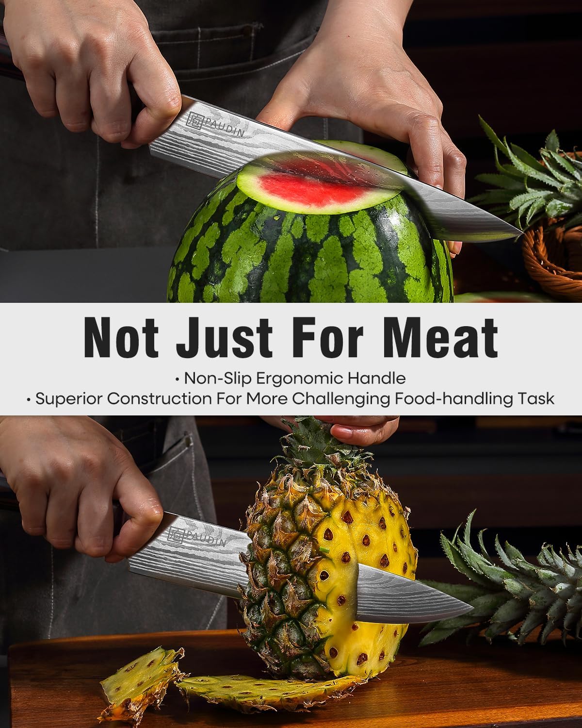 Ham Slicing Knife,10 Inch Carving Knife for Meat Cutting