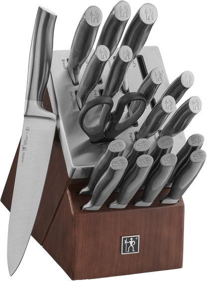 J.A International Graphite 20-pc Self-Sharpening Block Set, Brown, Silver