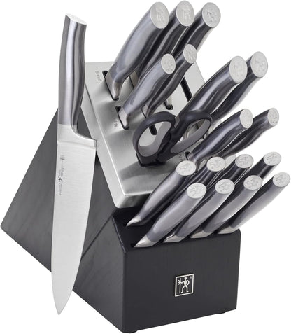 J.A International Graphite 20-pc Self-Sharpening Block Set, Brown, Silver