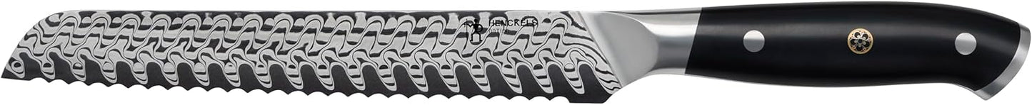 Statement 8-Inch Bread Knife, Razor-Sharp, German Engineered | Informed by 100+ Years of Mastery. Dishwasher Safe, Ideal for Homemade Bread, Thick Crusts, Breads, and Cakes