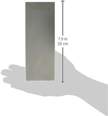 DMT DMTD8EF Dia-Sharp Bench Stone, Diamond Sharpener, X-Fine/Fine Grit (1200/600), Flat Diamond Sharpening Stone, Ideal for Blades & Tools, 8" x 3" x 0.38"