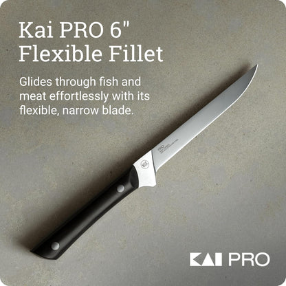 PRO 7" Santoku Knife | Hand Sharpened All Purpose Knife, Japanese AUS6M Stainless Steel Blade, Full-Tang POM Handle