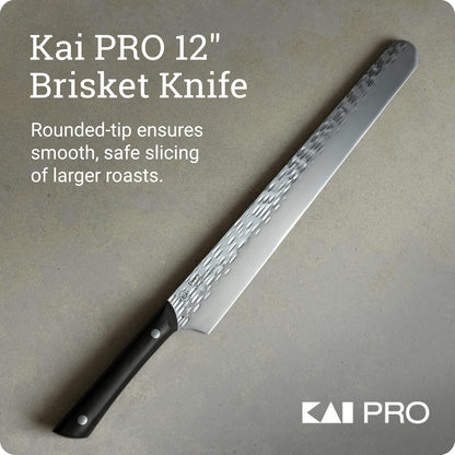 PRO 7" Santoku Knife | Hand Sharpened All Purpose Knife, Japanese AUS6M Stainless Steel Blade, Full-Tang POM Handle