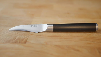 Birds Beak Peeling Paring Tourne Knife – High-Carbon 1.4116 German Steel Kitchen Knife – Precision Peeling and Paring Tool