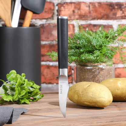 Birds Beak Peeling Paring Tourne Knife – High-Carbon 1.4116 German Steel Kitchen Knife – Precision Peeling and Paring Tool