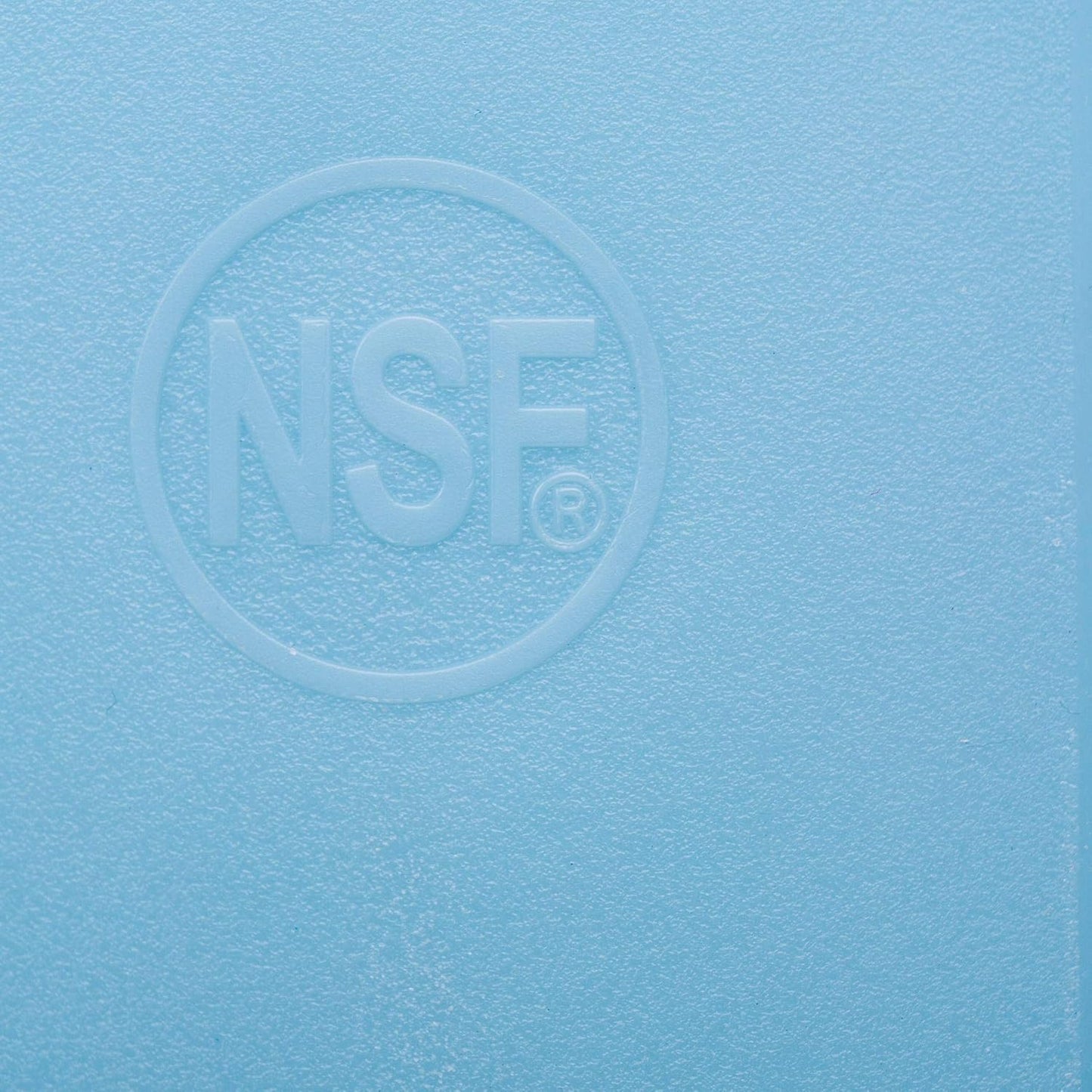 18 x 12 Large Blue Plastic Cutting Board for Fish, Seafood, Shellfish - 1/2 Inch Thick HDPP, NSF and Commercial Grade