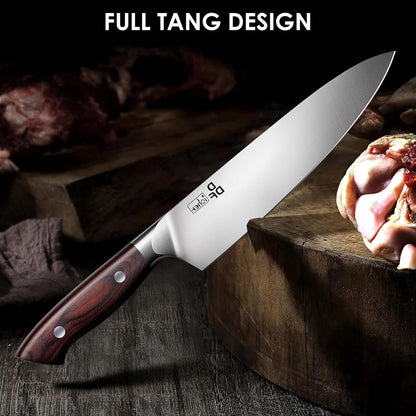 7" Fillet Knife, High-Carbon Stainless Steel Boning Knife, Pakkawood Handle | 7 Inch Filet Knife for Fish with Ergonomic Full-Tang Handle, Fish Fillet Knife for Meat Cutting Trimming