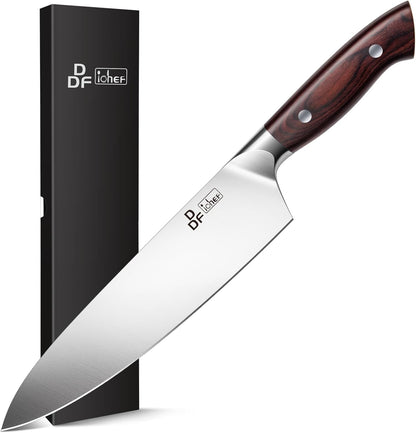 7" Fillet Knife, High-Carbon Stainless Steel Boning Knife, Pakkawood Handle | 7 Inch Filet Knife for Fish with Ergonomic Full-Tang Handle, Fish Fillet Knife for Meat Cutting Trimming