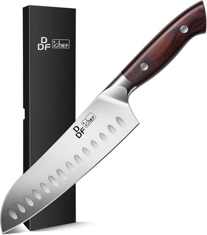 7" Fillet Knife, High-Carbon Stainless Steel Boning Knife, Pakkawood Handle | 7 Inch Filet Knife for Fish with Ergonomic Full-Tang Handle, Fish Fillet Knife for Meat Cutting Trimming