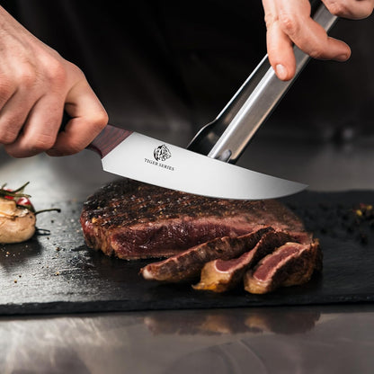 7" Fillet Knife, High-Carbon Stainless Steel Boning Knife, Pakkawood Handle | 7 Inch Filet Knife for Fish with Ergonomic Full-Tang Handle, Fish Fillet Knife for Meat Cutting Trimming