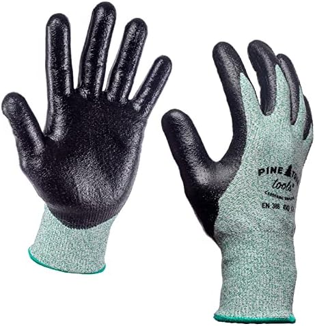 Cut Resistant Gloves Level 5 | Anti Cut Grip Gardening Glove, Electrical Kitchen Work Gloves Men & Women