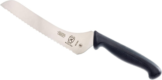 Millennia Black Handle Offset Bread Knife, 7-Inch